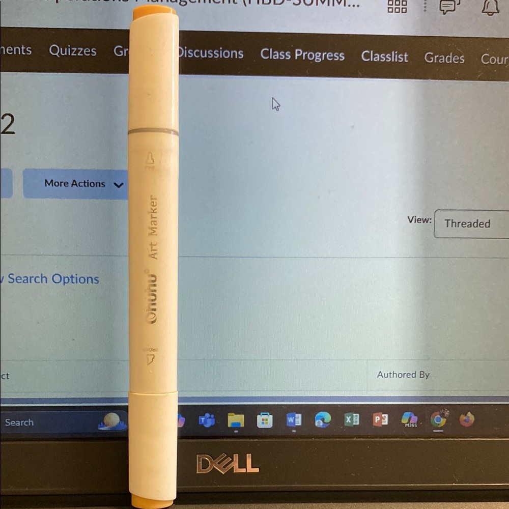 Ohuhu Art Marker - Cream and White